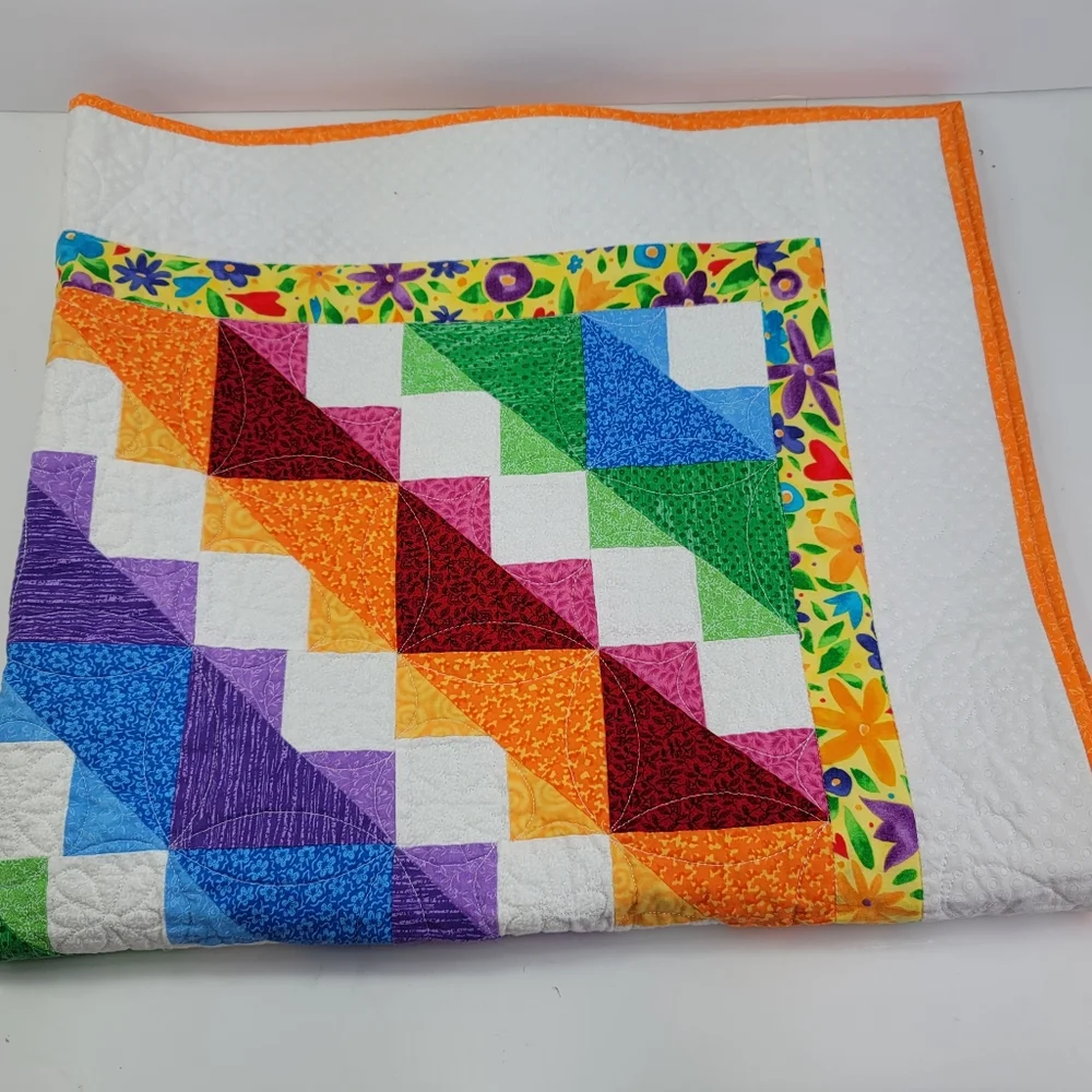 Bits & Pieces Small Quilt Multicolor